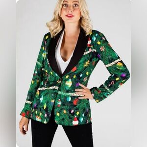 Shinesty Women's Christmas Tree Camo Suit Size 4